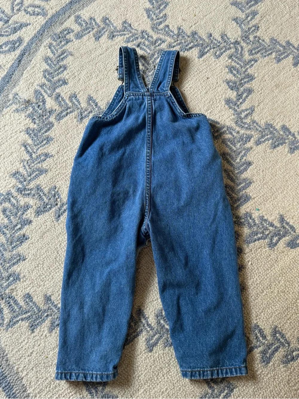Winnie the Pooh Blue Denim Overalls for Toddler